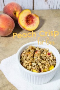 Peach Crisp for One-edit