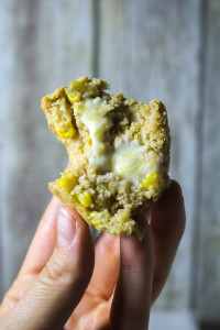 Green Chile Cornbread Muffins-11