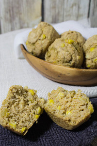 Green Chile Cornbread Muffins-6