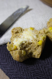 Green Chile Cornbread Muffins-9