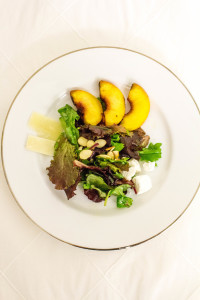 Grilled Peach Salad