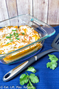 Green Chile Smothered Burritos