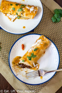 Green Chile Smothered Burritos-8