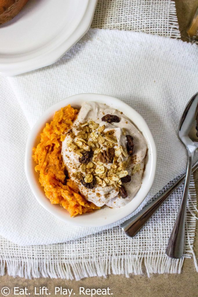 Sweet Potato Yogurt Bowl