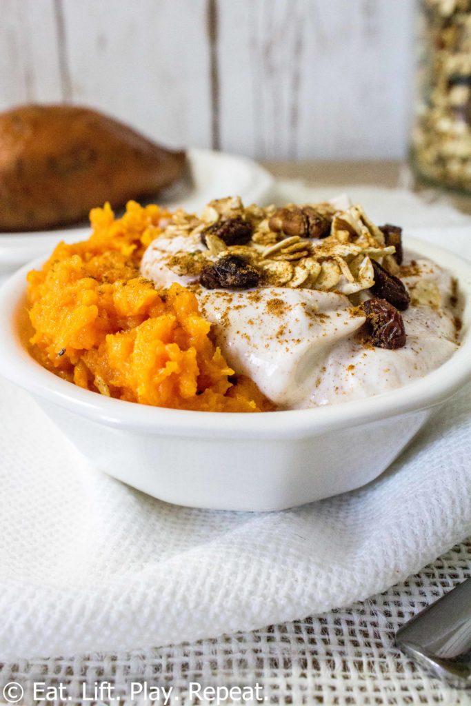 Sweet Potato Yogurt Bowl