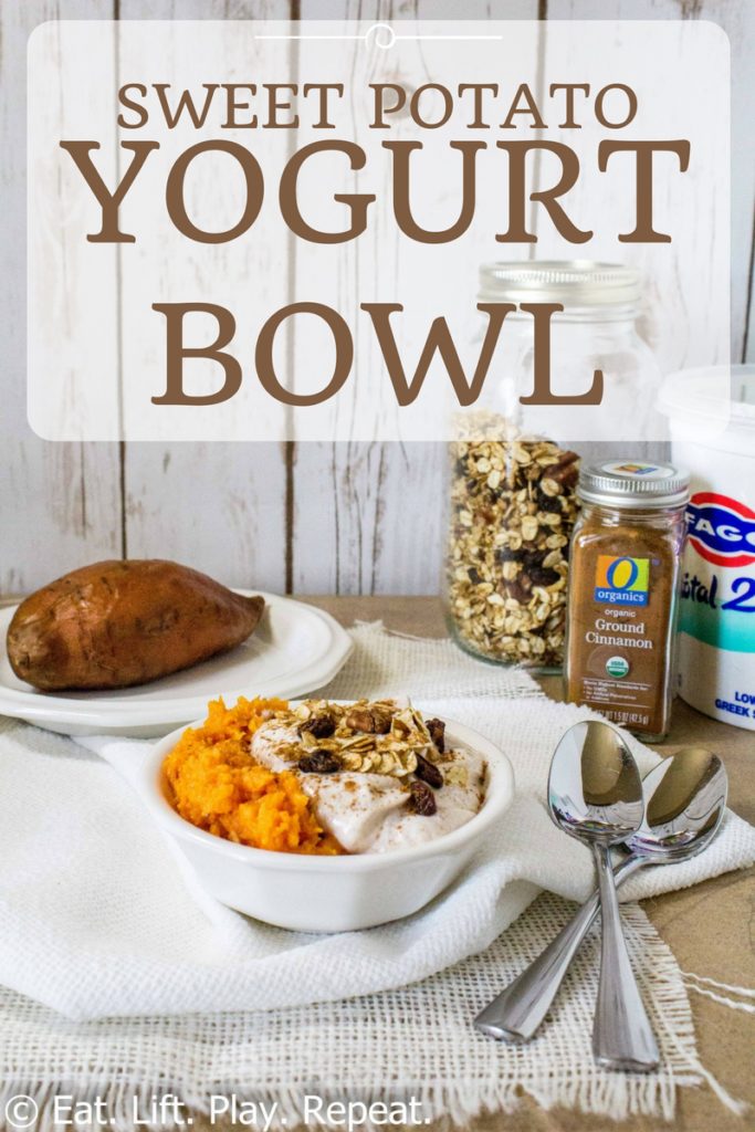 Sweet Potato Yogurt Bowl