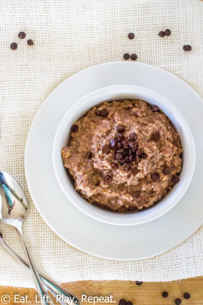 Double Chocolate Protein Oats