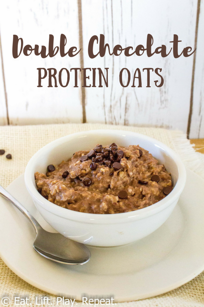 Double Chocolate Protein Oats