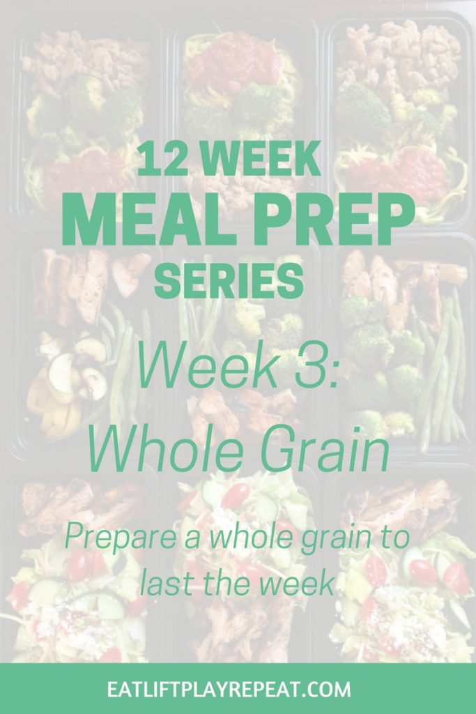 Meal Prep Series Whole Grain