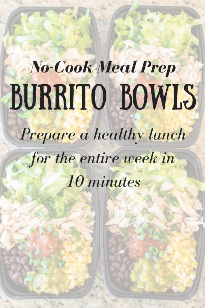 Meal Prep Burrito Bowls