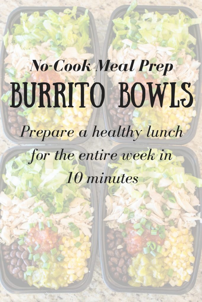 10-Minute No Cook Healthy Lunch Bowls - Beauty Bites