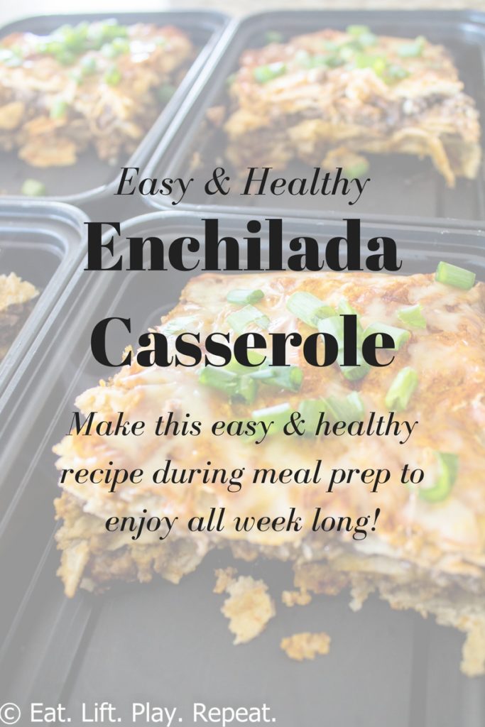 Healthy Enchilada Casserole