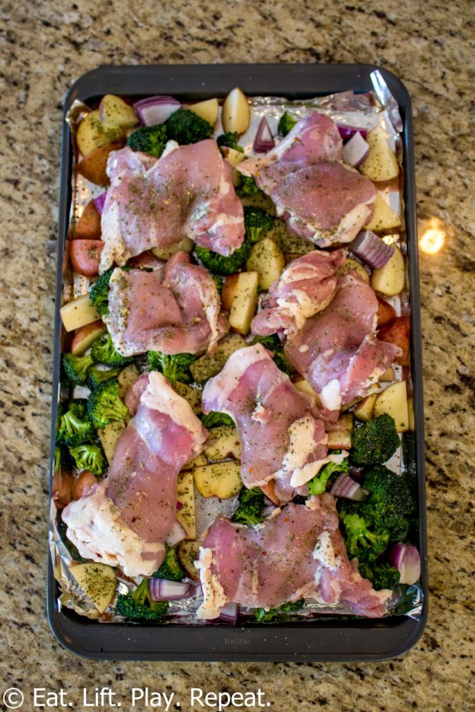 One-Pan Italian Chicken & Vegetables