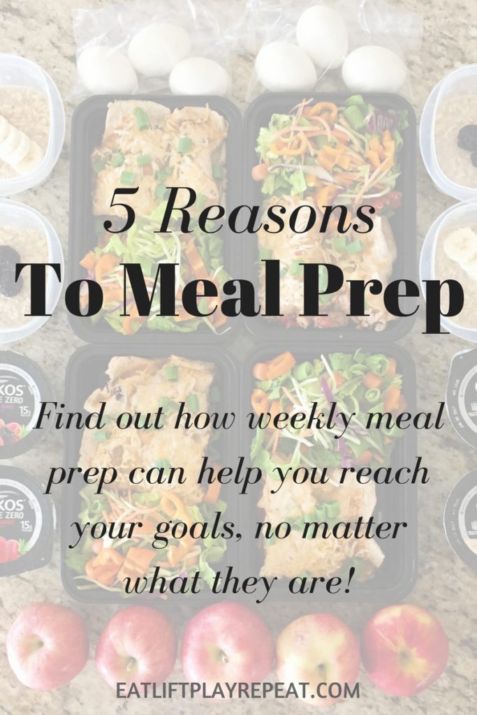 5 Reasons To Meal Prep