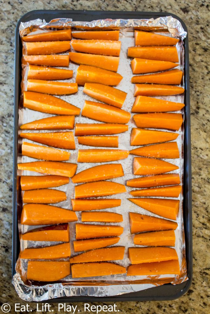 Baked Sweet Potato Wedges