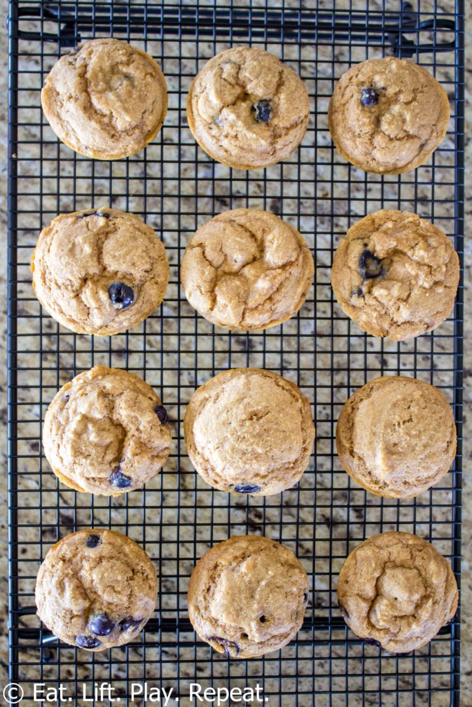 Blueberry Power Muffins