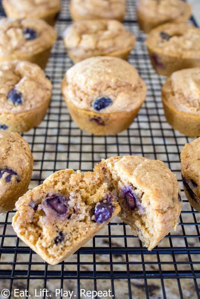 Blueberry Power Muffins