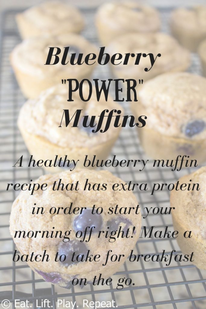 Blueberry Power Muffins