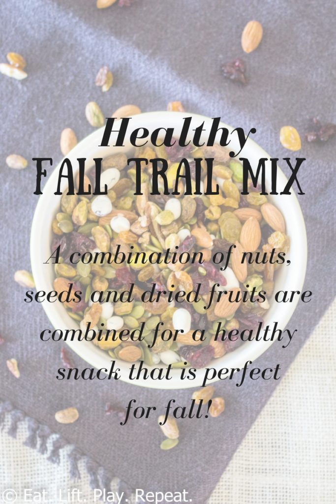 Healthy Fall Trail Mix