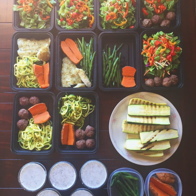 Grocery Shopping & Meal Prep - Week 8 - Eat. Lift. Play. Repeat.