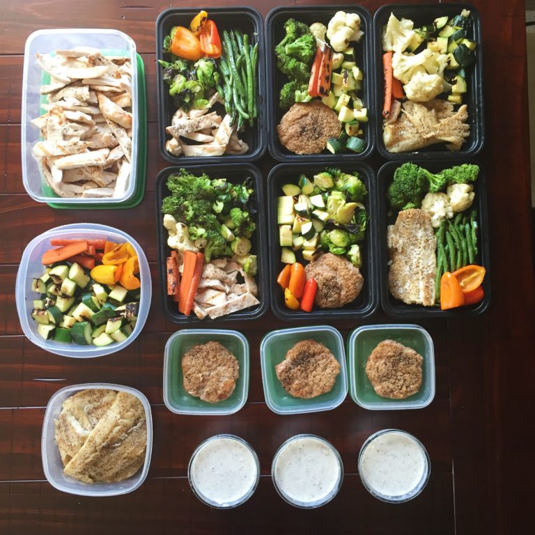 Grocery Shopping & Meal Prep - Week 9 - Eat. Lift. Play. Repeat.