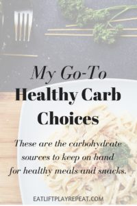 Healthy Carb Choices