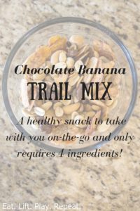 Chocolate Banana Trail Mix
