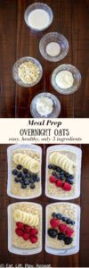 Meal Prep Overnight Oats