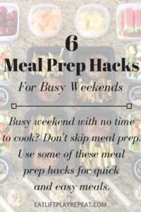 Meal Prep Hacks for Busy Weekends